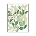 Picture of Watercolor Greens I _GroupedProduct_Rectangle_Portrait_Canvas_Framed_