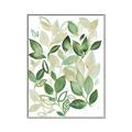 Picture of Watercolor Greens I _GroupedProduct_Rectangle_Portrait_Canvas_Framed_