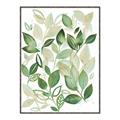 Picture of Watercolor Greens I _GroupedProduct_Rectangle_Portrait_Canvas_Framed_