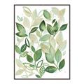 Picture of Watercolor Greens I _GroupedProduct_Rectangle_Portrait_Canvas_Framed_