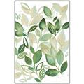Picture of Watercolor Greens I _GroupedProduct_Rectangle_Portrait_Canvas_Framed_