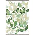 Picture of Watercolor Greens I _GroupedProduct_Rectangle_Portrait_Canvas_Framed_