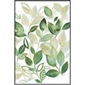 Picture of Watercolor Greens I _GroupedProduct_Rectangle_Portrait_Canvas_Framed_