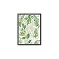 Picture of Watercolor Greens II _GroupedProduct_Rectangle_Portrait_Canvas_Framed_
