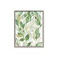 Picture of Watercolor Greens II _GroupedProduct_Rectangle_Portrait_Canvas_Framed_