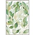 Picture of Watercolor Greens II _GroupedProduct_Rectangle_Portrait_Canvas_Framed_