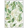 Picture of Watercolor Greens II _GroupedProduct_Rectangle_Portrait_Canvas_Framed_