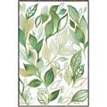 Picture of Watercolor Greens II _GroupedProduct_Rectangle_Portrait_Canvas_Framed_