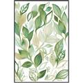 Picture of Watercolor Greens II _GroupedProduct_Rectangle_Portrait_Canvas_Framed_