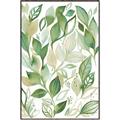 Picture of Watercolor Greens II _GroupedProduct_Rectangle_Portrait_Canvas_Framed_