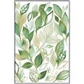 Picture of Watercolor Greens II _GroupedProduct_Rectangle_Portrait_Canvas_Framed_