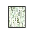Picture of Watercolor Greens II _GroupedProduct_Rectangle_Portrait_Canvas_Framed_