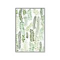 Picture of Watercolor Greens II _GroupedProduct_Rectangle_Portrait_Canvas_Framed_