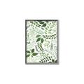 Picture of Watercolor Ferns II _GroupedProduct_Rectangle_Portrait_Canvas_Framed_