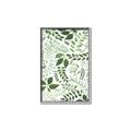 Picture of Watercolor Ferns II _GroupedProduct_Rectangle_Portrait_Canvas_Framed_