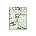 Picture of Watercolor Ferns II _GroupedProduct_Rectangle_Portrait_Canvas_Framed_