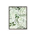 Picture of Watercolor Ferns II _GroupedProduct_Rectangle_Portrait_Canvas_Framed_