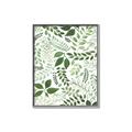 Picture of Watercolor Ferns II _GroupedProduct_Rectangle_Portrait_Canvas_Framed_