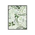 Picture of Watercolor Ferns II _GroupedProduct_Rectangle_Portrait_Canvas_Framed_