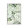 Picture of Watercolor Ferns II _GroupedProduct_Rectangle_Portrait_Canvas_Framed_