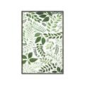 Picture of Watercolor Ferns II _GroupedProduct_Rectangle_Portrait_Canvas_Framed_