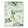 Picture of Watercolor Ferns II _GroupedProduct_Rectangle_Portrait_Canvas_Framed_