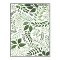 Picture of Watercolor Ferns II _GroupedProduct_Rectangle_Portrait_Canvas_Framed_