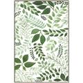Picture of Watercolor Ferns II _GroupedProduct_Rectangle_Portrait_Canvas_Framed_