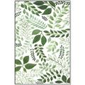 Picture of Watercolor Ferns II _GroupedProduct_Rectangle_Portrait_Canvas_Framed_