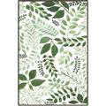 Picture of Watercolor Ferns II _GroupedProduct_Rectangle_Portrait_Canvas_Framed_