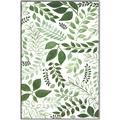 Picture of Watercolor Ferns II _GroupedProduct_Rectangle_Portrait_Canvas_Framed_