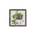 Picture of Plant in Black Pot II _GroupedProduct_Square_Canvas_Framed_