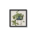 Picture of Plant in Black Pot II _GroupedProduct_Square_Canvas_Framed_