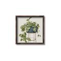 Picture of Plant in Black Pot II _GroupedProduct_Square_Canvas_Framed_