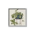 Picture of Plant in Black Pot II _GroupedProduct_Square_Canvas_Framed_