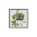 Picture of Plant in Black Pot II _GroupedProduct_Square_Canvas_Framed_