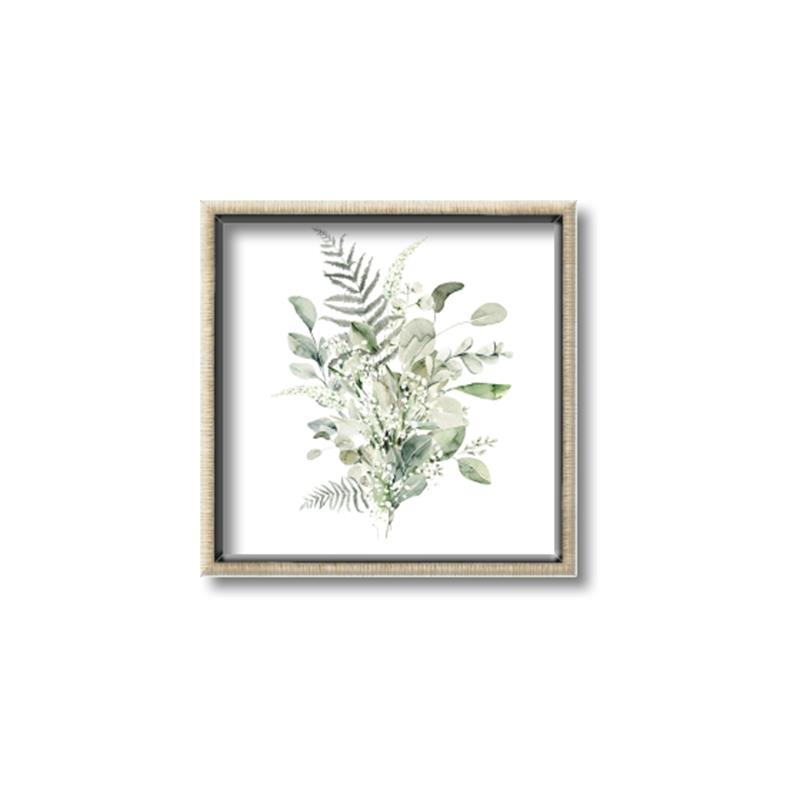 Picture of Botanical Burst I _GroupedProduct_Square_Canvas_Framed_