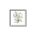 Picture of Botanical Burst I _GroupedProduct_Square_Canvas_Framed_