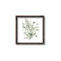 Picture of Botanical Burst I _GroupedProduct_Square_Canvas_Framed_