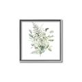 Picture of Botanical Burst I _GroupedProduct_Square_Canvas_Framed_