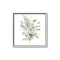 Picture of Botanical Burst I _GroupedProduct_Square_Canvas_Framed_