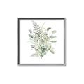 Picture of Botanical Burst I _GroupedProduct_Square_Canvas_Framed_