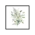 Picture of Botanical Burst I _GroupedProduct_Square_Canvas_Framed_