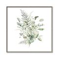 Picture of Botanical Burst I _GroupedProduct_Square_Canvas_Framed_