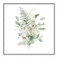Picture of Botanical Burst I _GroupedProduct_Square_Canvas_Framed_
