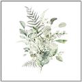 Picture of Botanical Burst I _GroupedProduct_Square_Canvas_Framed_