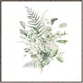 Picture of Botanical Burst I _GroupedProduct_Square_Canvas_Framed_