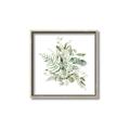 Picture of Botanical Burst II _GroupedProduct_Square_Canvas_Framed_
