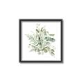 Picture of Botanical Burst II _GroupedProduct_Square_Canvas_Framed_