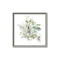 Picture of Botanical Burst II _GroupedProduct_Square_Canvas_Framed_